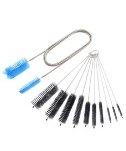 11 Pieces Aquarium Filter Brush Set Long Handle Pipe Cleaning Brushes