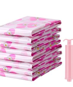 11 Pieces Space Saver Vacuum Storage Bags For Plush Toys, Quilts, Clothes
