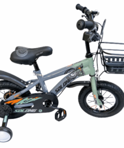 12 / 14 / 16 inch Grey and Green Road Rider Bicycle for Kids 3 to 5 Years - 4 years