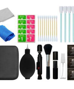 12-in-1 Professional Camera Cleaning Kit for Most DSLR Cameras Lightweight