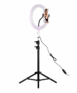 12 Inch LED Ring Fill Light With Stand & Mobile Phone Holder - 30cm