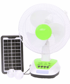 12 Inch Rechargeable Solar AC/DC Fan