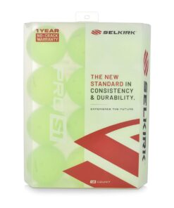 12 Pack Selkirk Pro S1 Pickleball Balls