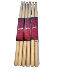 12 pairs American hickory drum sticks 7A