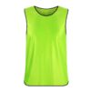 12 Piece Men's Soccer Sports Team Practice Pinnies Scrimmage Vests - Green