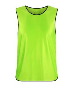 12 Piece Men's Soccer Sports Team Practice Pinnies Scrimmage Vests - Green