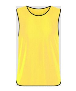 12 Piece Men's Soccer Sports Team Practice Pinnies Scrimmage Vests - Yellow