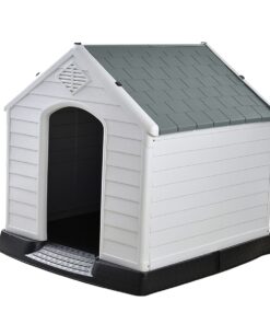 123cm Indoor Outdoor Plastic Waterproof Dog House Kennel -XXL