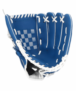 12.5 Inch Baseball Glove Outdoor Sport Baseball Left Hand Practice Glove - Blue, White