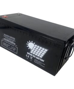 12V 200AH Rechargeable Solar Battery