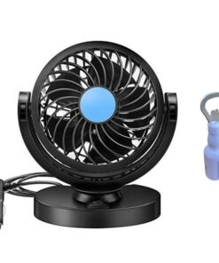 12V 360 Degree Car Cooling Fan and Bottle Opener