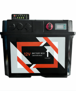 12v Battery Box with DC Charger