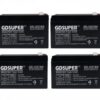 12V7AH Battery - Pack of 4