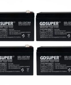 12V7AH Battery - Pack of 4