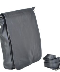 13 Inch Soft Laptop Messenger - Black
