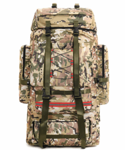 130L extra large waterproof outdoor backpack - camouflage