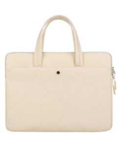 14" Minimalist Dual Handle Laptop Bag - Beige