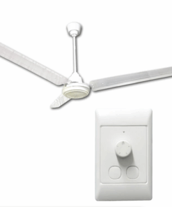 1400mm Aluminium Blade Ceiling Fan - White
