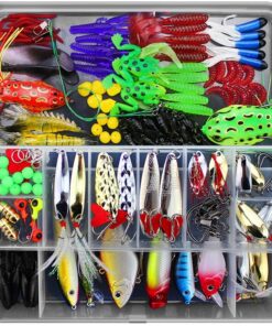 141 Piece Fishing Lure Set with Tackle Box