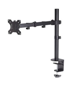 15''-33'' Adjustable Monitor Desk Mount Stand With Double Center Arm Joint