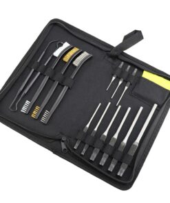 15-in-1 Gun Cleaning Kit with Grip Roll Pin Punch Tool Set with Carrying Case