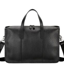 15 Inch Vintage Genuine Leather Laptop Bag YD-P0093 - Black