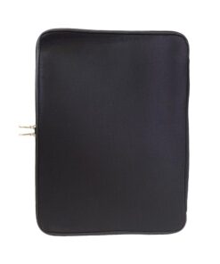 15" Slim Laptop Sleeve/Case Water Repellent with Zipper - Black
