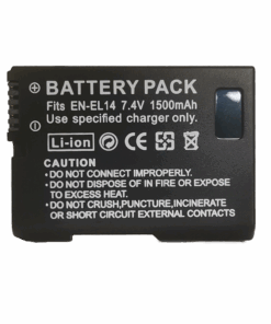 1500mAh Battery for Nikon EN-EL14 Digital Camera