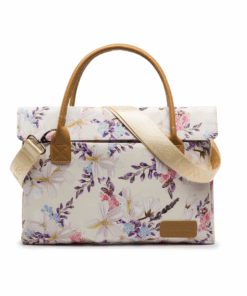 15.6 inch Laptop Shoulder Bag for Ladies Waterproof Case Sleeve - White