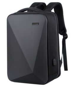 15.6inch Hardshell laptop backpack with USB Charging Port & Anti-Theft