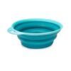 15CM Silicon Collapsible Feeding Bowls for Pets - Cat and Dog Bowl - Blue