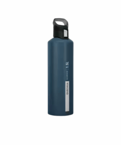 1.5l Aluminium Flask with Quick-Open Cap for Hiking - Blue