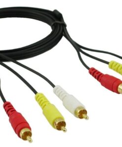 1.5M 3 RCA Male to 3 RCA Male Cable