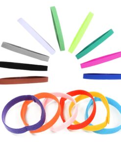 15Pcs Puppy Whelping Collars Hook Loop Newborn Dog Kittens ID Collars - S