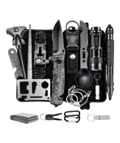 16-in-1 Outdoor Tactical Survival Camping Multi-Functional Kit
