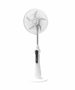 16-Inch Stand Fan With Built-in LED Light