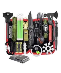 17-in-1 Outdoor Tactical Survival Camping Multi-Functional Kit