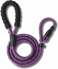 1.7 Meter Reflective Pet Rope Slip Lead / Leash - Purple