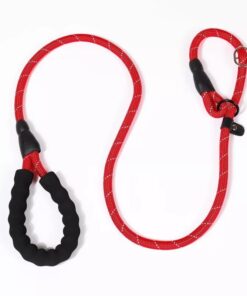 1.7 Meter Reflective Pet Rope Slip Lead / Leash - Red