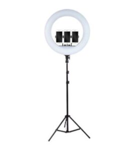18 Inch LED Ring Light with Tripod Stand and 3 Phone Holders-RL-18
