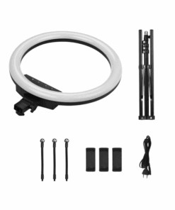 18 Inch Live Streaming Light with 4 Phone Holders