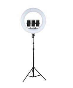 18 inch - Multicolor Ring Fill Light With Stand & Mobile Phone Holder