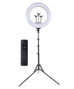 18 Inch Selfie Ring Light w/ 210cm Tripod for MuAs & Content Creators