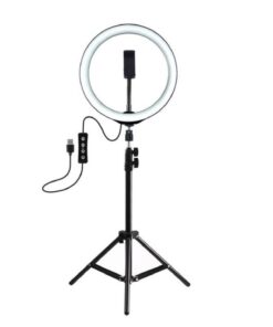 18" LED Light Ring with Tripod Selfie Ring Light For Live /Makeup