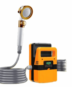 180W High-Pressure Electric Outdoor Camping Shower with Portable Pump