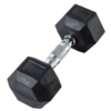 1818 Fitness Hex Dumbbell - Single - 22.5 kg