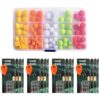 18pcs Carp Hair Rigs with Artificial Boilies & Mielies