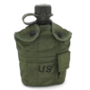 1L Outdoor Army Military Water Bottle - Green
