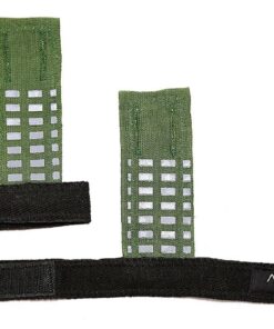 2 Finger Crossfit Grips - Army Green - M