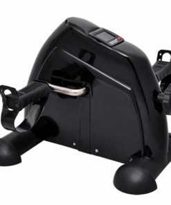 2-in-1 Multifunctional Cardio Machine with LCD Display - Black